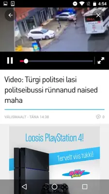 Postimees android App screenshot 4